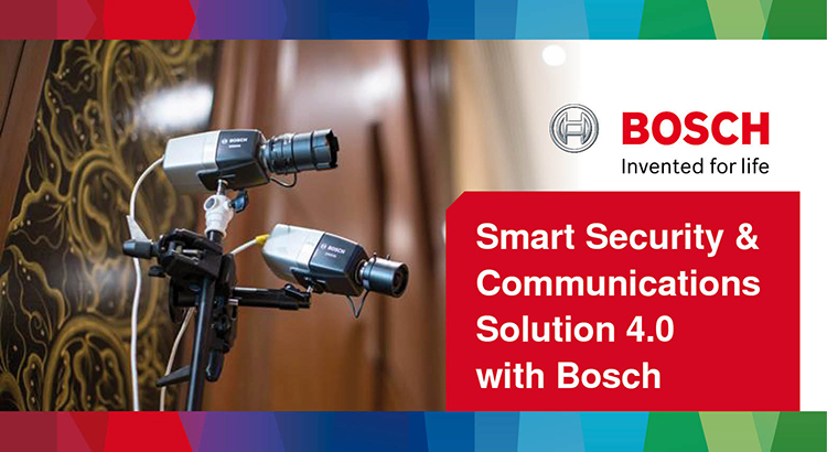 สัมมนา Smart Security & Communications Solution 4.0 with Bosch