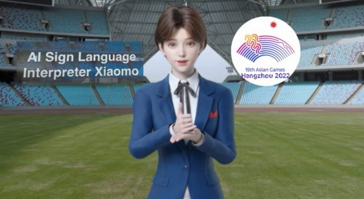“เสี่ยวโม่” ล่าม AI ภาษามือในเอเชี่ยนเกมส์-พาราเกมส์ 2022